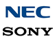 ���݁A���������Ɋ������܂�Ă���NEC��SONY